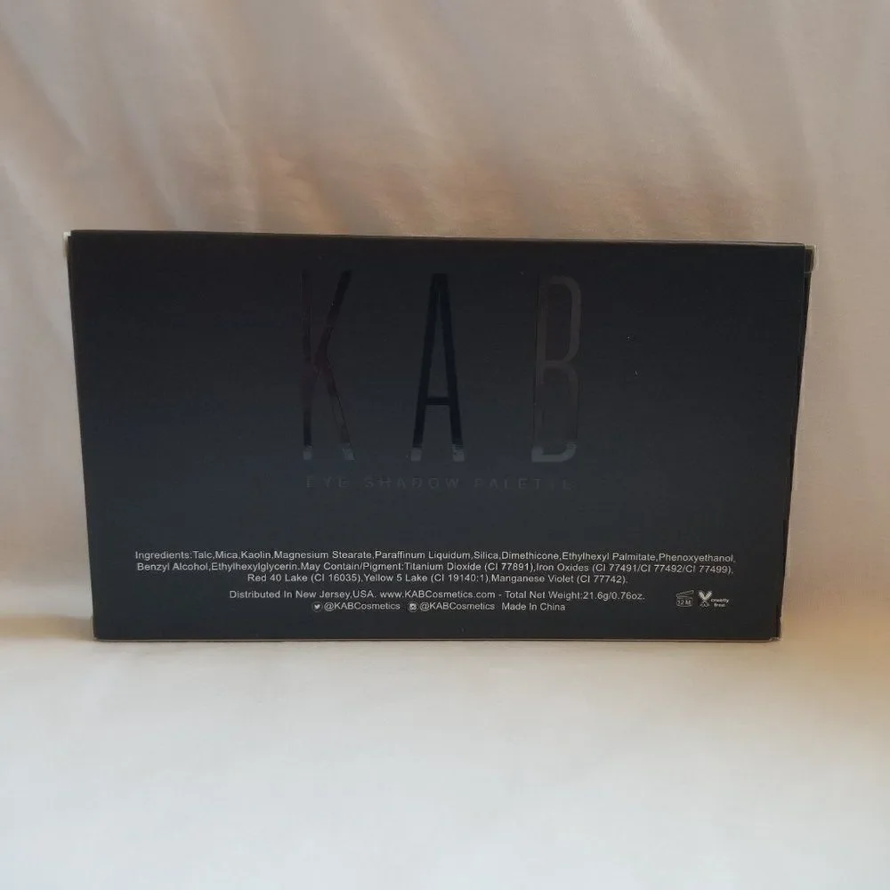 KAB Cosmetics Day + Night Eyeshadow Palette